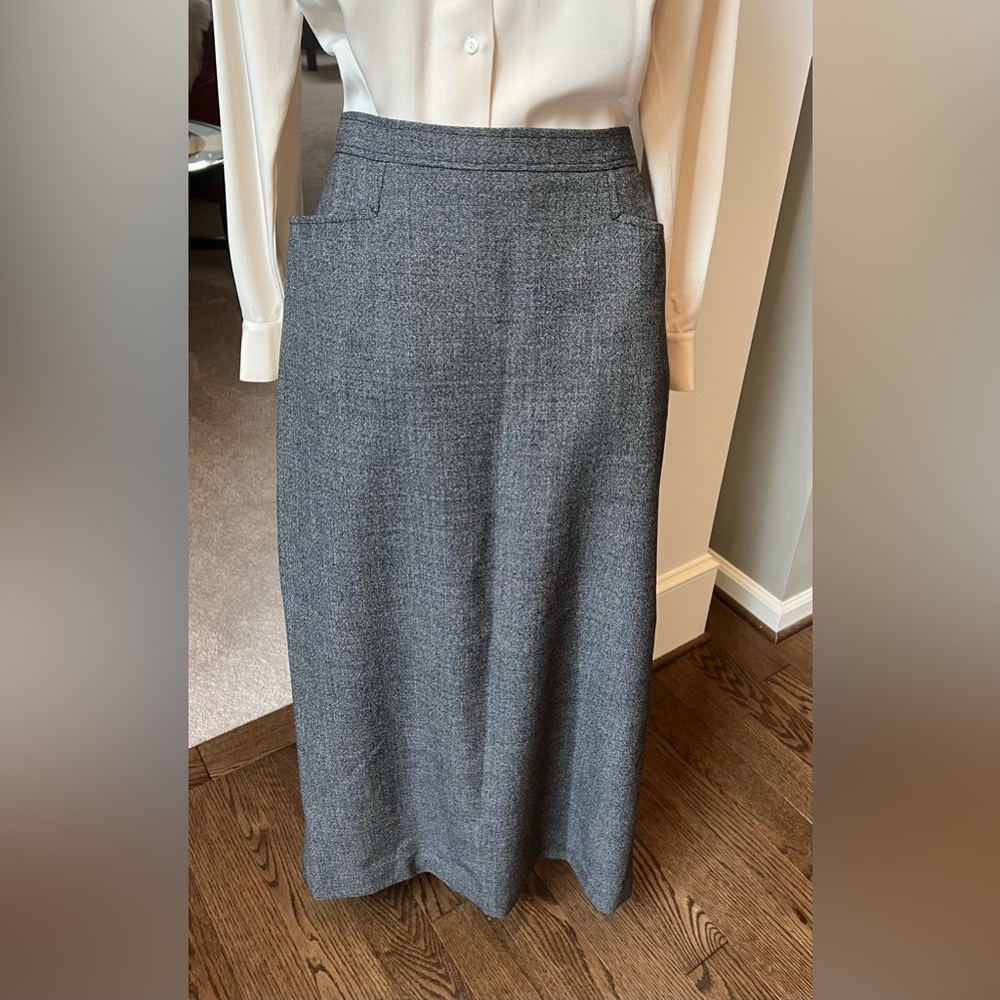 Women’s Wool Gray Skirt by Charter Club